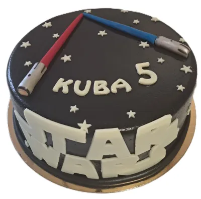 Star Wars - poctivý Dětské narozeninové dorty Ostrava a Karviná z Cukrářství Blahutovi