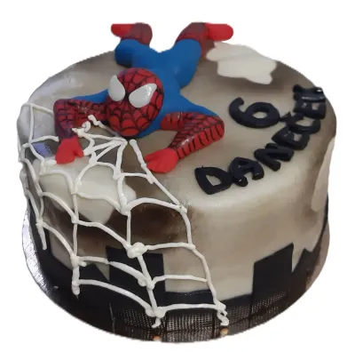 Spiderman - poctivý Dětské narozeninové dorty Ostrava a Karviná z Cukrářství Blahutovi