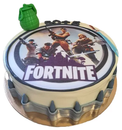 Fortnite - poctivý Dětské narozeninové dorty Ostrava a Karviná z Cukrářství Blahutovi