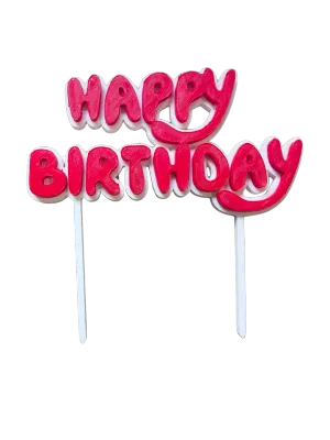 Happy Birthday - zápich na dort, cukrárna Ostrava, Karviná a Petřvald